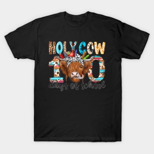 Holy Cow 100 Days Of School 100th Day Smarter Teacher Kids T-Shirt